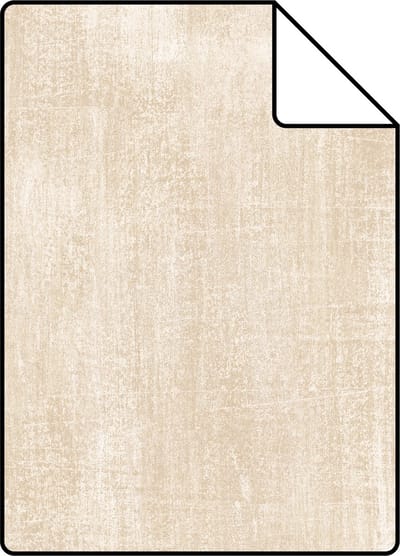 Proefstaal ESTAhome behang betonlook zand beige - 26.5 x 21 cm - 148765-S