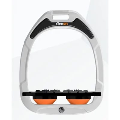 Plat Ultra Grip Wit/Zwart/Oranje Flex-On Green Composite