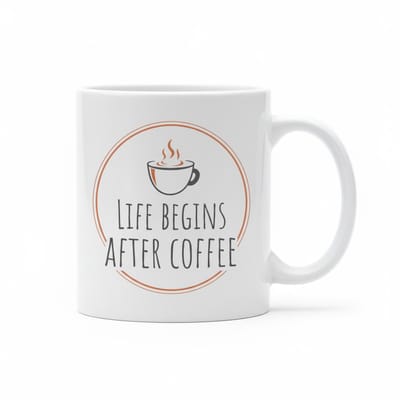 Nevolis® | Koffiemok 330ml met Uniek Design | Ontwerp Jouw Eigen Mok | Handgemaakt Cadeau voor Koffieliefhebbers | Gepersonaliseerd op Aanvraag | Enkel of Grote Bestelling