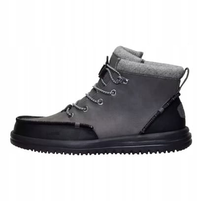 Hey Dude Bradley Tumbled - Schoenen - Granite Grey/Multi - Elastsiche Veters - Flexibele Zool