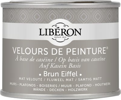 Liberon Velours De Peinture Muurverf - Mat - Brun Eiffel - 0,125l