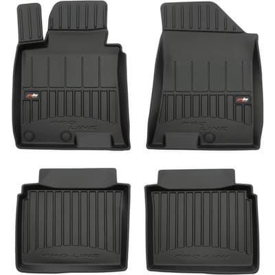 FROGUM PROLINE Automatten - Geschikt voor HYUNDAI i40 (2011-2019) - 4-delig - TPE Rubber - Zwart