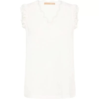Mouwloze damesblouse CULTURE Lia Biana