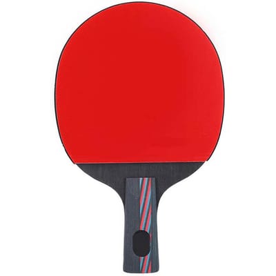 1 Stuks Pingpongbal Rackets Tafeltennis Racket Bat Paddle Accessoires (Penhold) red