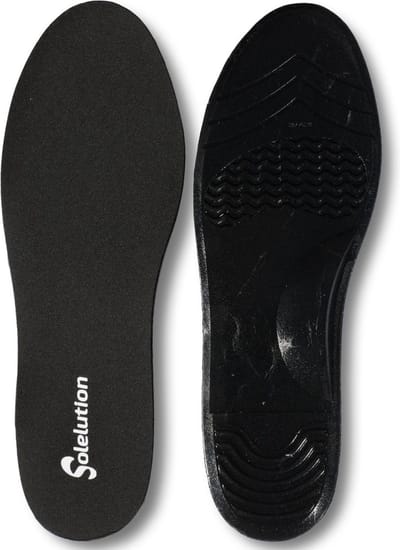 Solelution Sports Gelzolen Max - Sportzolen - Inlegzolen met Gelvulling - Zwart - Per Paar - 35-36