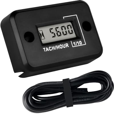 Digitale mini-toerenteller voor motoren - Real-time RPM en TOT-uren meter