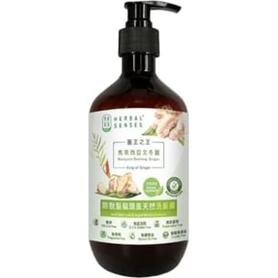 Herbal Senses - King of Ginger Malaysia Bentong Ginger Anti Hair Loss & Expel Wind Shampoo 500ml