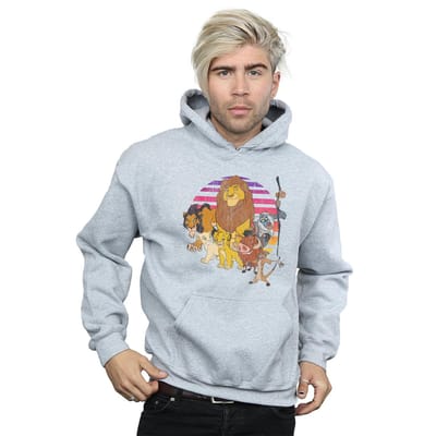 Disney Heren The Lion King Pride Family Hoodie (Sportgrijs)