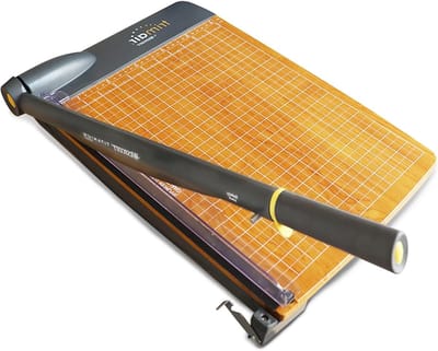 Papiersnijder met titanium lemmet - 38 cm - geschikt voor 30 vellen - premium kwaliteit