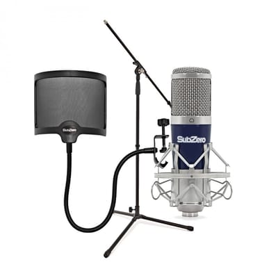 SubZero SZC-500-USB Condensatormicrofoon, Vocaal Pakket