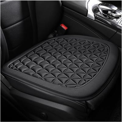 Dailygoods- Autostoelbeschermer 2 stuks - Ademend - Antislip - Universele Hoes - Ergonomisch Ontwerp - 3D-Reliëf 46 x 48 cm - Autostoelkussen