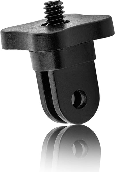 MOJOGEAR MG-P22 Schroef-adapter voor GoPro - Mount naar 1/4 inch Schroef - Voor Camera, Microfoon & LED Lamp