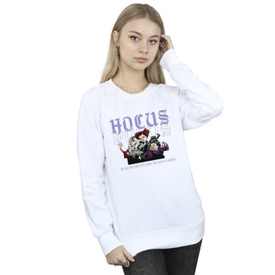 Disney Dames/Dames Hocus Pocus Hallows Eve Sweatshirt (Wit)
