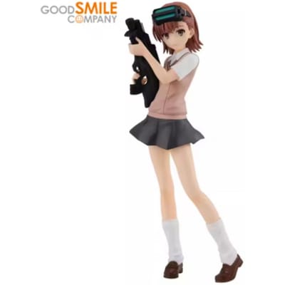 Misaka Mikoto Figuur Anime A Certain Magical Index Railgun Anime Meisje PVC Actiefiguren Model Anime Cartoon Model Speelgoed Cadeau beige
