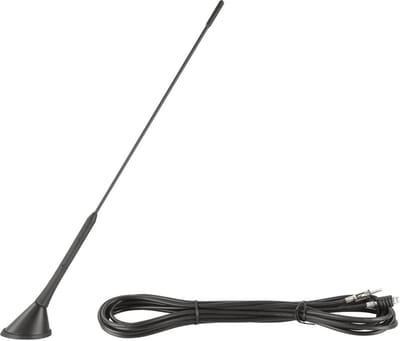 Calearo Dakantenne AM / FM 76° helling passief excl. kabel