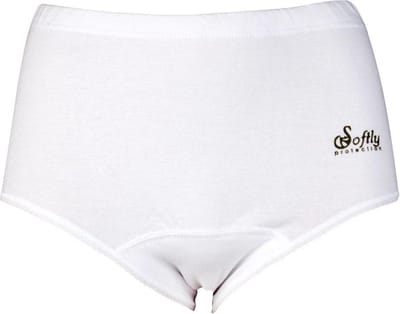 Beeren taille slip Julia met badstof kruisje Softly  - M  - Wit