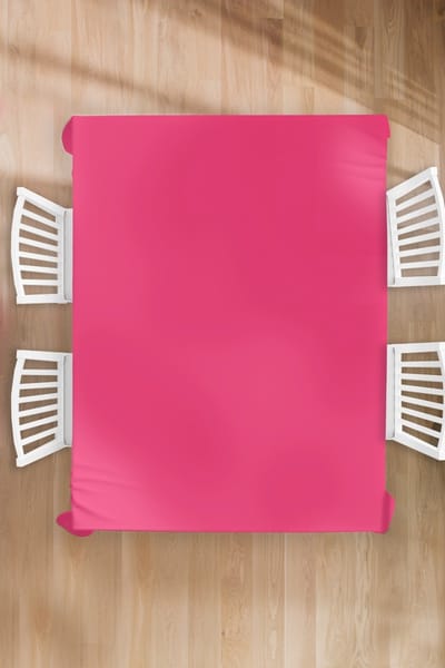 Tafelkleed - Tafellaken - 180x240 cm - Karmijn - Kleuren - Palet - Roze - Binnen en Buiten
