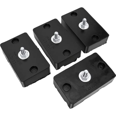 4 STKS Anti-Vibratiekussens Verdikt Rubber Antislip Voeten voor 1P 1.5P 2P 3P 5P AC Buitenunit Schokabsorberend en Geluid