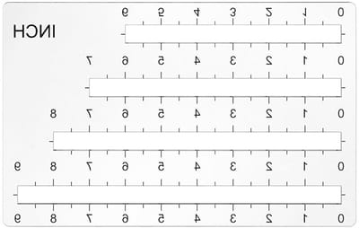 Zipper Pocket Sjablonen in 4 Maten voor Acryl Overlay, Zipper Plaatsing Tool en Naai Ruler voor Tas maken en DIY Creaties