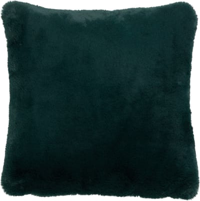 J-Line kussen Cutie – polyester – donkergroen