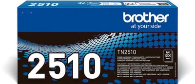 Brother toner, 1.200 pagina's, OEM TN-2510, zwart 3 stuks