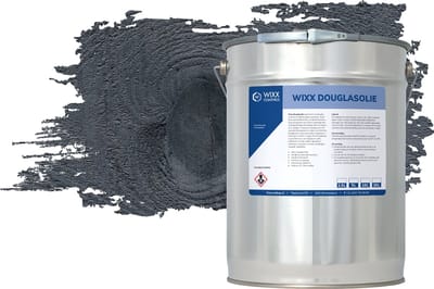 Wixx Douglas Olie UV+ - 10L - Zwart