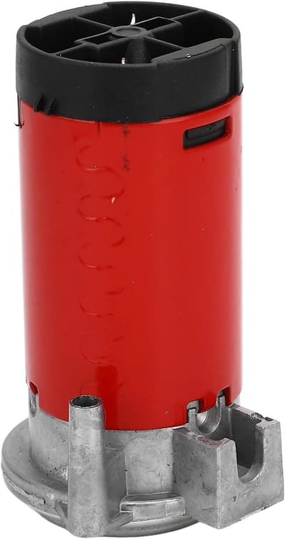 Luchthoorn Compressor - Claxon Pomp - Voertuig Geluid - 105-115dB Geluid - 12V - Zwart