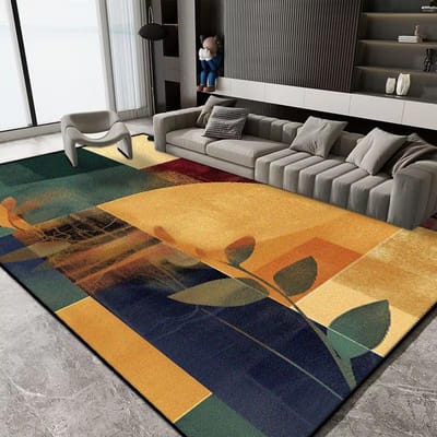 Europees Stijl Grote Woonkamer Kleden Huisdecoratie Luxe Slaapkamer Kort Velours Tapijt Wasbare Mat voor Vloer Lounge Kleed 160*200cm