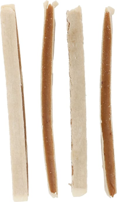 HAPKI SUSHI STRIPS MET KALKOEN & VIS 85GR
