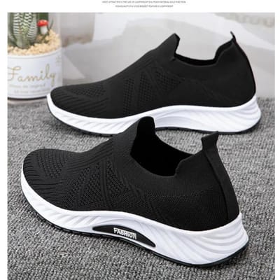 Lente/Zomer Nieuwe Ademende Casual Schoenen Heren Zachte Zool Oude Peking Stoffen Schoenen Sokken Schoenen Mesh Sport Heren 39 gray