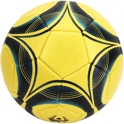 Dubbellaags explosiebestendig trainingsspel voetbal jeugd voetbaltraining voor voetbalwedstrijden Size 5 yellow