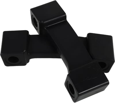 Luidspreker Voetjes - Antislip Pads - Stabiele Plaatsing - Geluidsminimalisatie - 2 Stuks - Zwart