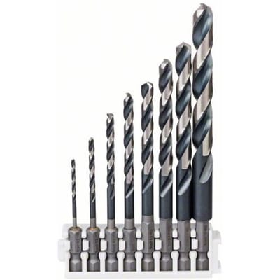 Bosch Accessories 2608577139 Metaal-spiraalboorset 2 mm, 3 mm, 4 mm, 5 mm, 6 mm, 7 mm, 8 mm, 10 mm Zeskant schacht 8 stuk(s)