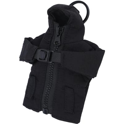 Donsjas Sleutelhanger Cool   Jas Sleutelhanger met   Uniek Grappig   Innovatief Multifunctioneel Zwart black