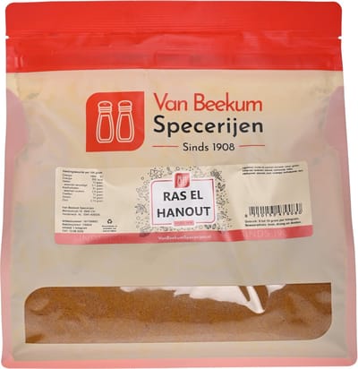 Van Beekum Specerijen - Ras el Hanout - 1 KG (hersluitbare stazak)