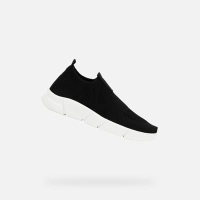 GEOX ARIL TIENERS Sneakers - ZWART - Maat 30