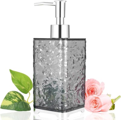 Moderne Zeepdispenser voor Badkamer en Keuken, 400ML, Perfect voor Vaatwasmiddel en Handzeep, Duurzaam en Stijlvol Ontwerp