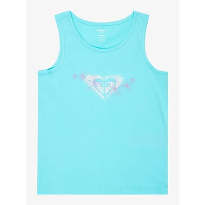 Roxy Miaregular Mouwloos T-shirt Blauw 12 Years Meisje