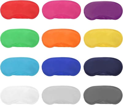 Meer kleuren oogmaskers voor volwassenen en kinderen - Comfortabel en lichtgewicht slaapmasker