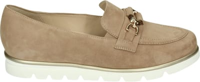 Hassia - 301552 - Instappers - Kleur: Wit/beige - Maat: 42