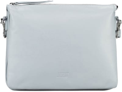 JOST Leren schoudertas Arva Shoulder Bag Misty Blue blauwgrijs