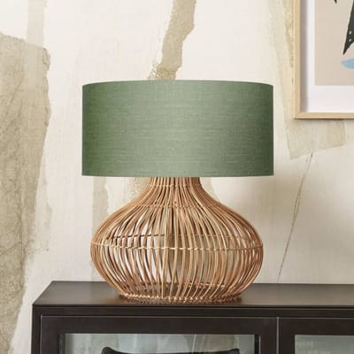 Good & Mojo Good &amp; Mojo Kalahari tafellamp 47cm groen