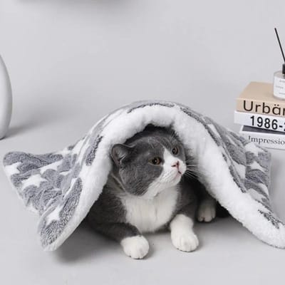 Pluche Huisdier Slaapmat Hondenkussen Puppybed voor Kleine en Grote Honden Kattenbak Kussen Huisdierbenodigdheden 35cm*29cm grijs