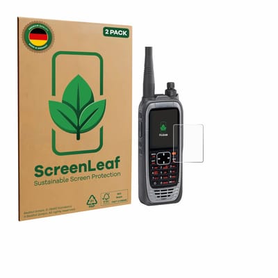 2 Stuks Screenprotector voor Icom IC-A25NE /IC-A25CE - Hoogwaardige Beschermfolie transparant