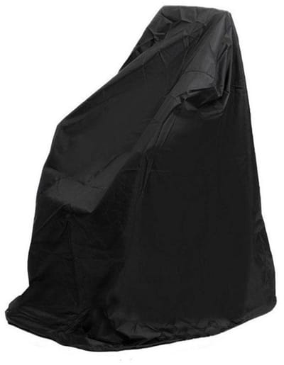 Rolstoel Beschermhoes - Rolstoelhoes - Rolstoelhoezen - 100x75x100cm - Beschermingshoes voor rolstoelen - Universeel - Zwart - 210D Oxford - Waterdicht - Stof bestendig - UV-bescherming