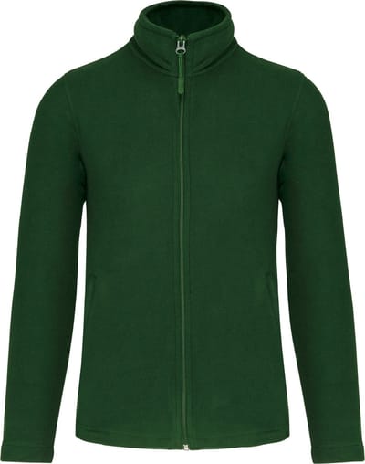 WK. Designed To Work Microfleece Vest Met Rits WK903 - Forest Green - 3XL