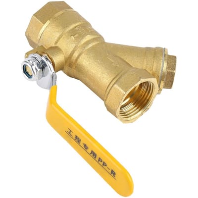 Y-type Messing Zeef Filter Kogelkraan 3/4  BSPP Binnendraad voor Water Aardgas