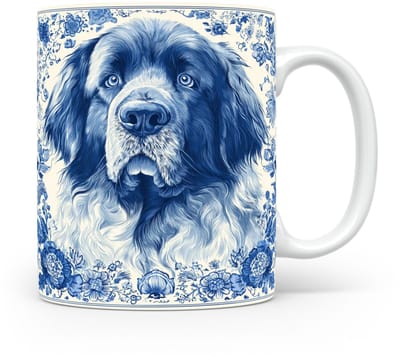 Mok Leonberger Beker voor koffie of tas voor thee, cadeau voor dierenliefhebbers, moeder, vader, collega, vriend, vriendin, kantoor, opa, oma, hond, kerst, sinterklaas, verjaardag