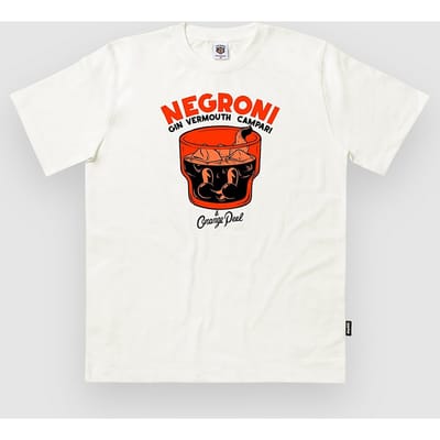 The Dudes Negroni Classic Standard T-Shirt wit