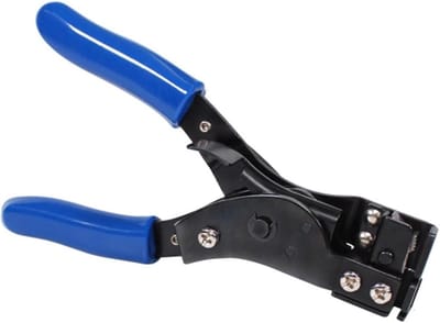 Kabelbindertang - Installatietang - Kabelbeheer - Multifunctioneel design - 2.4-12 mm - Zwart Blauw